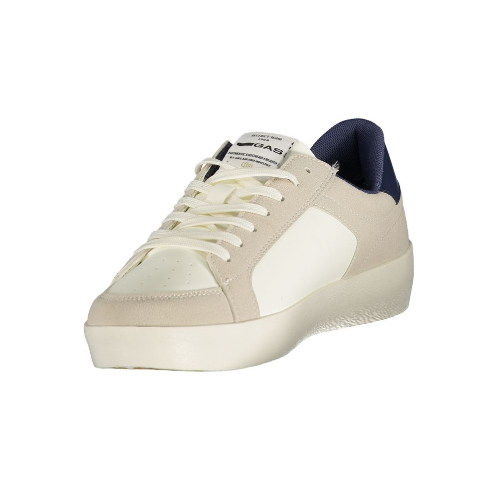 Gas White Polyurethane Men's Sneaker