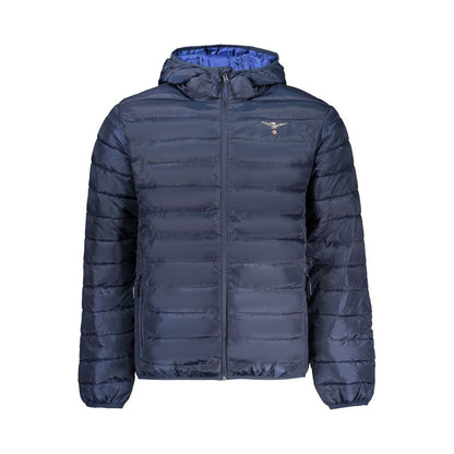 Accademia Militare Blu Polyester Men's Jacket1728,67403481248,Accademia Militare,Blue,Clothing,Jackets & Coats - Clothing,L,M,Men,New with tags,S,Shell Jackets - Jackets & Coats - Clothing,XL,XXL