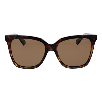 Polaroid Brown Polycarbonate Sunglasses