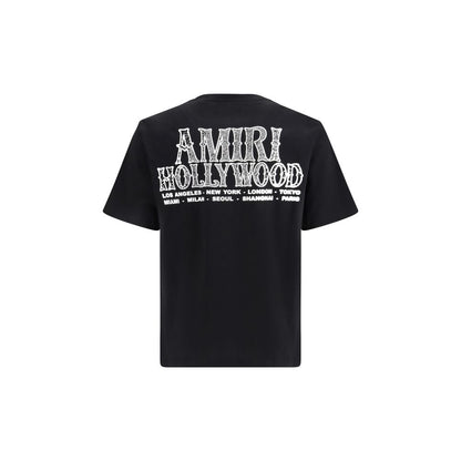 Amiri Black Cotton T-Shirt