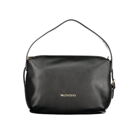Mario Valentino Nero Polyurethane Women Shoulder Bag