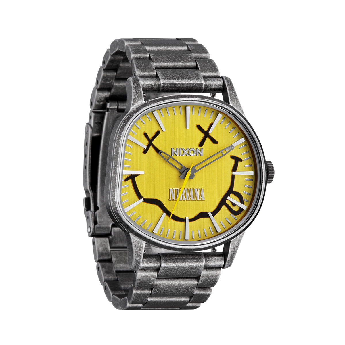 NIXON Mod. YELLOW NIRVANA SMILEY - Spec.Pack. Ltd. Edt.-1