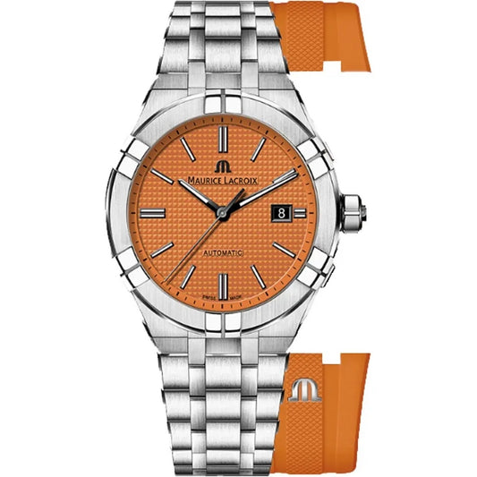 MAURICE LACROIX MOD. AIKON AUTOMATIC WATCHES