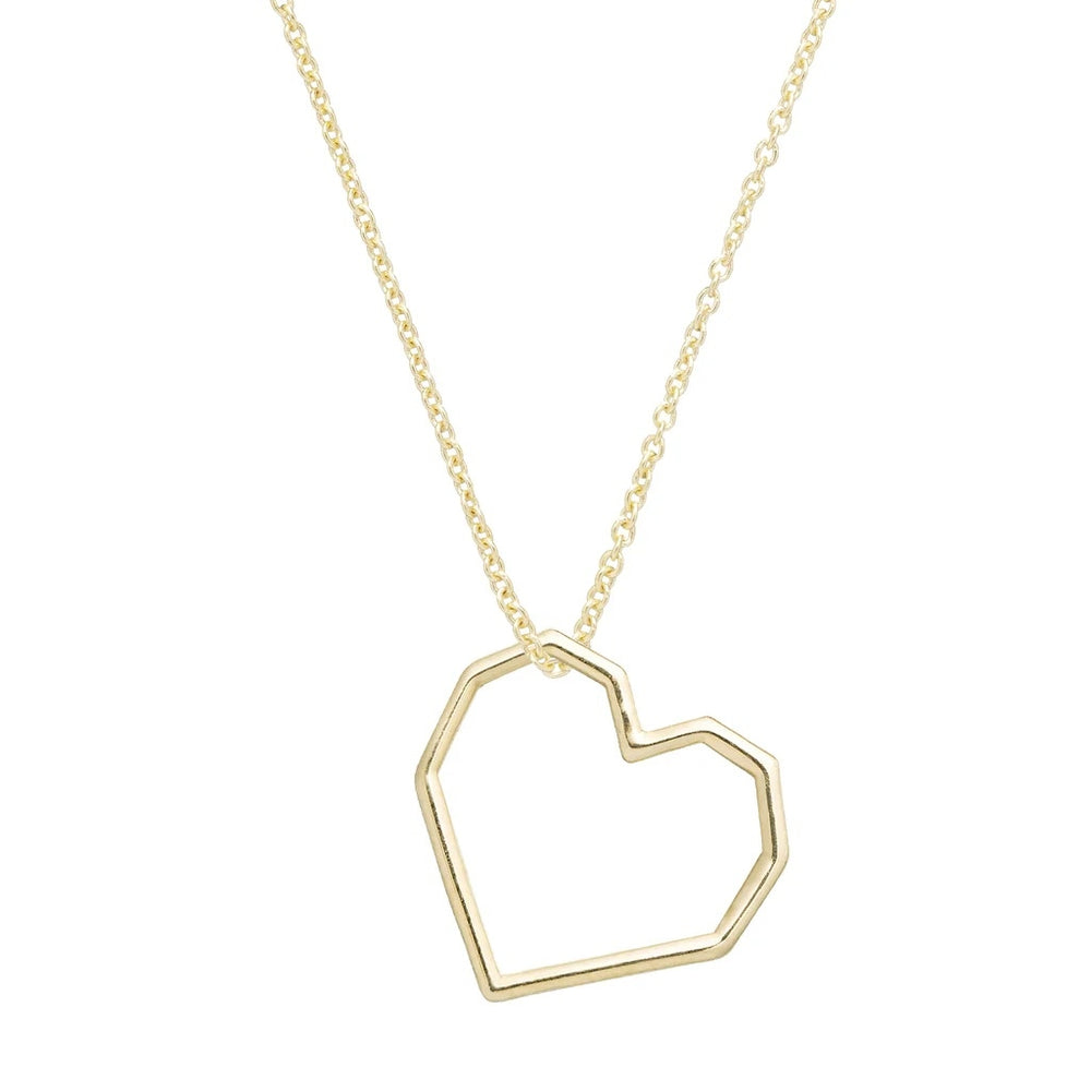 ALIITA COLLANE MOD. NRPU2R0000YG09K heart-shaped gold necklace