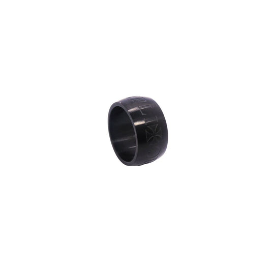 AN JEWELS JEWELRY Mod. AA.R260BBK-12 black ring.