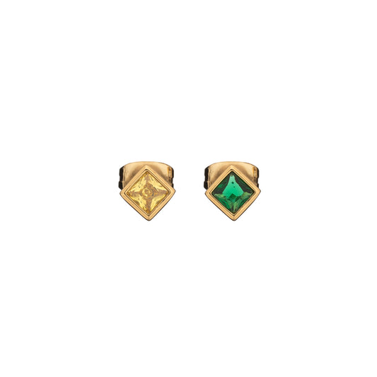 AN JEWELS JEWELRY Mod. AL.E2WI23SMC3 - gold and gem earrings