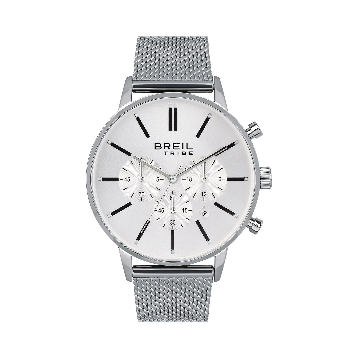 BREIL TRIBE Mod. EW0508 gent's wristwatch with quartz movement, chronograph function, 42mm case, water resistant up to 3 ATM.