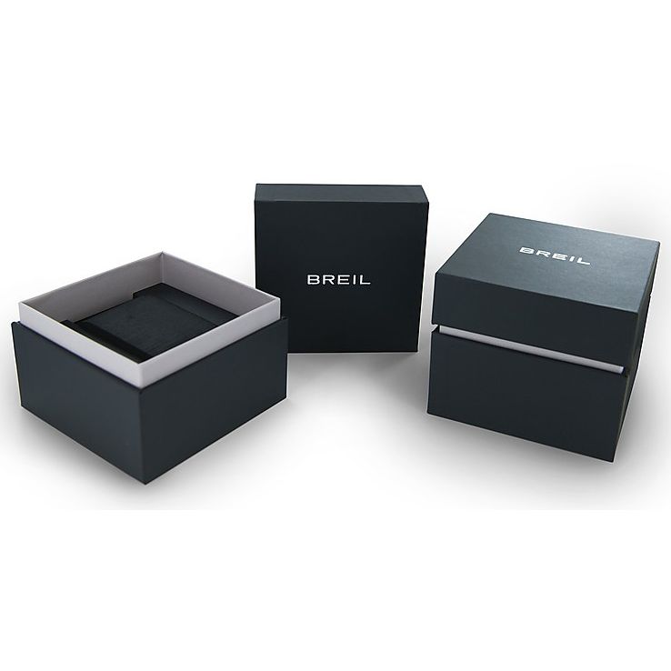 Official packaging box for BREIL TRIBE Mod. EW0508 watch with logo display on the lid.