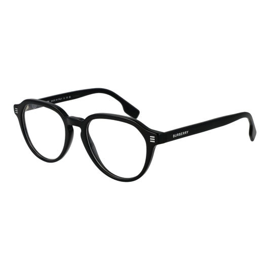 Unisex eyeglasses BURBERRY MOD. 0BE2368 523001 in black frame, featuring round lenses for a modern and stylish look.