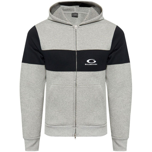 Balenciaga Sweaters Grey Topwear