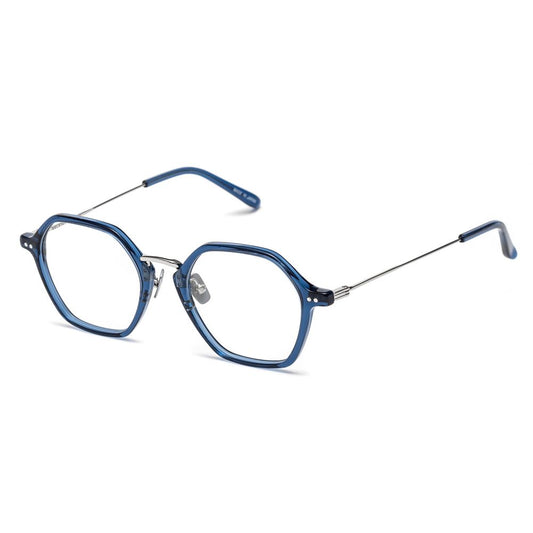 Belstaff Blue Stainless Steel Glasses (Frames) Belstaff
