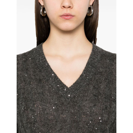 Brunello Cucinelli Cable-knit sweater Topwear