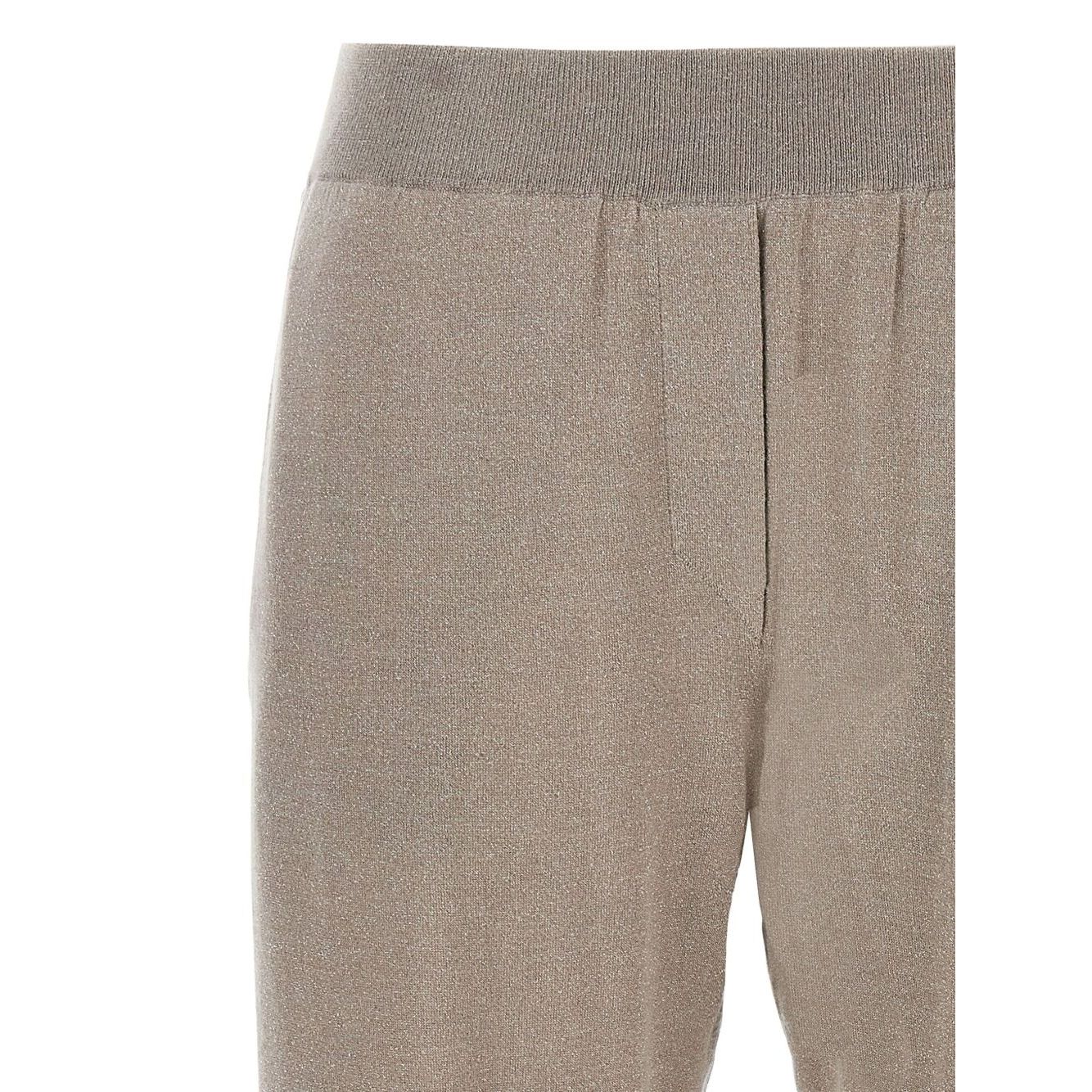 Brunello Cucinelli Lurex-detail trousers