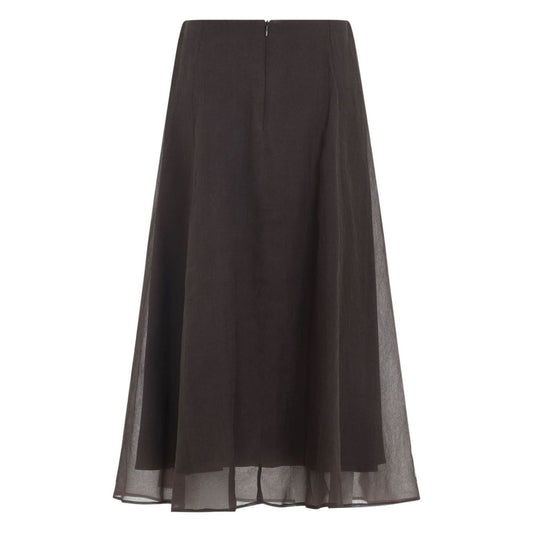 Brunello Cucinelli Sheer A-line skirt Skirts