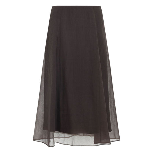 Brunello Cucinelli Sheer A-line skirt Skirts