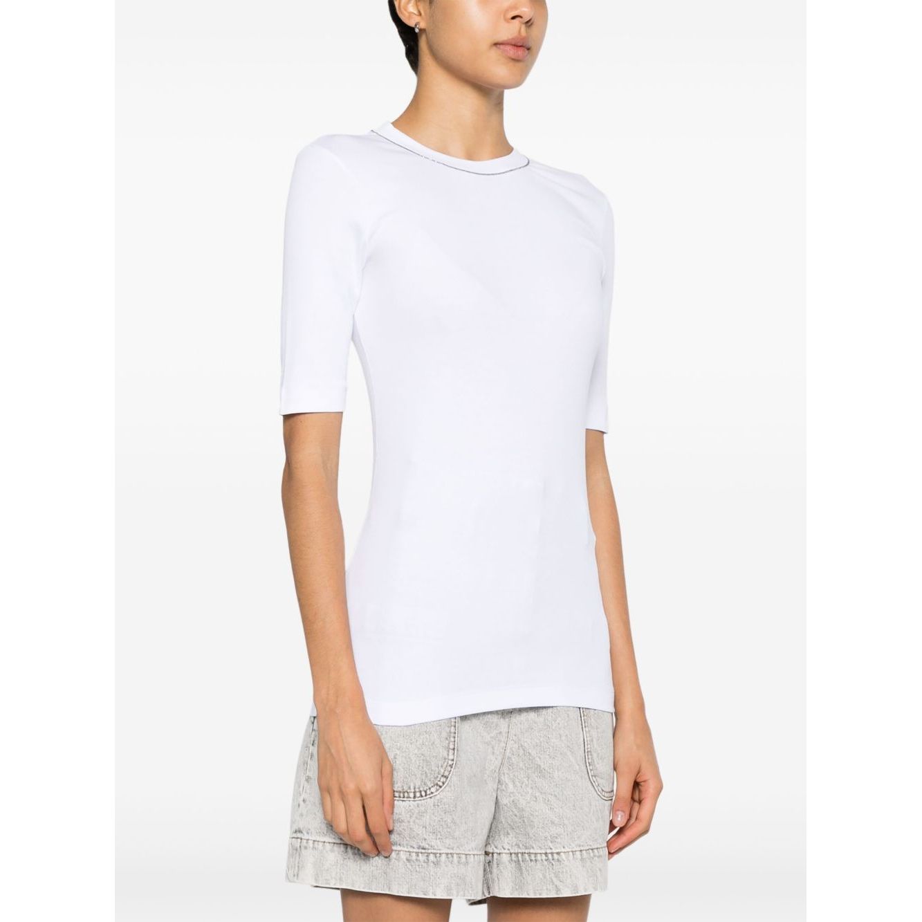 Brunello Cucinelli T-shirts and Polos White