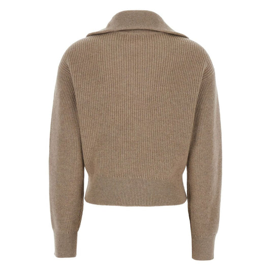 Brunello Cucinelli Zip-up ribbed cardigan Topwear