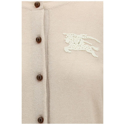 Burberry Beige Polyester Cardigan 1728,72470364320,Beige,Burberry,Cardigans - Sweaters - Clothing,Clothing,New with tags,S,Sweaters - Clothing,Women,XS