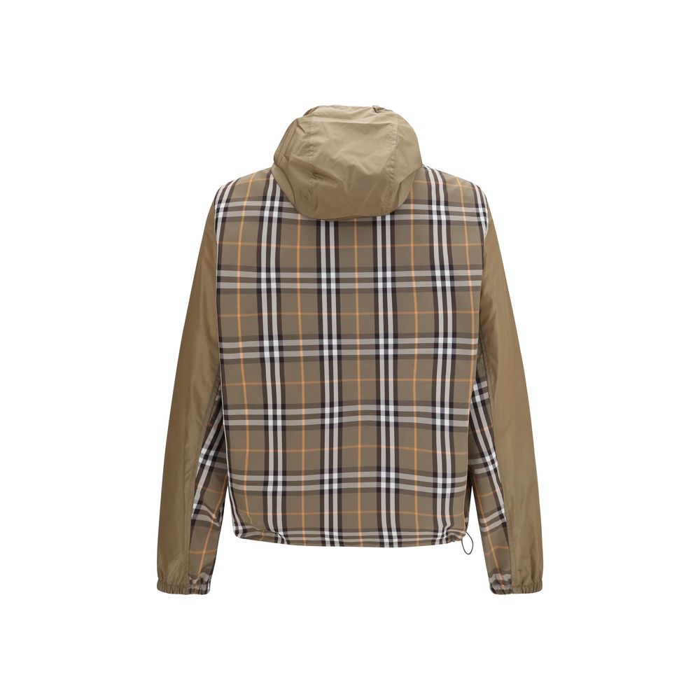 Burberry Brown Nylon Shell Jacket