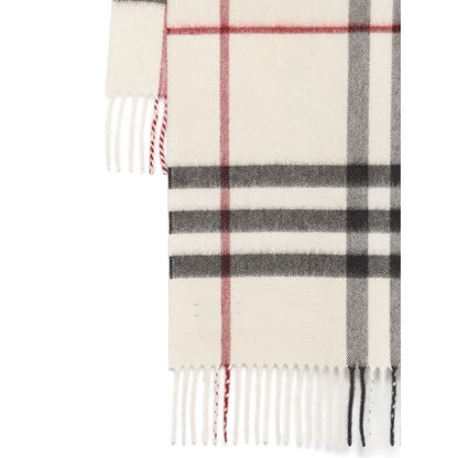 Burberry Check cashmere scarf