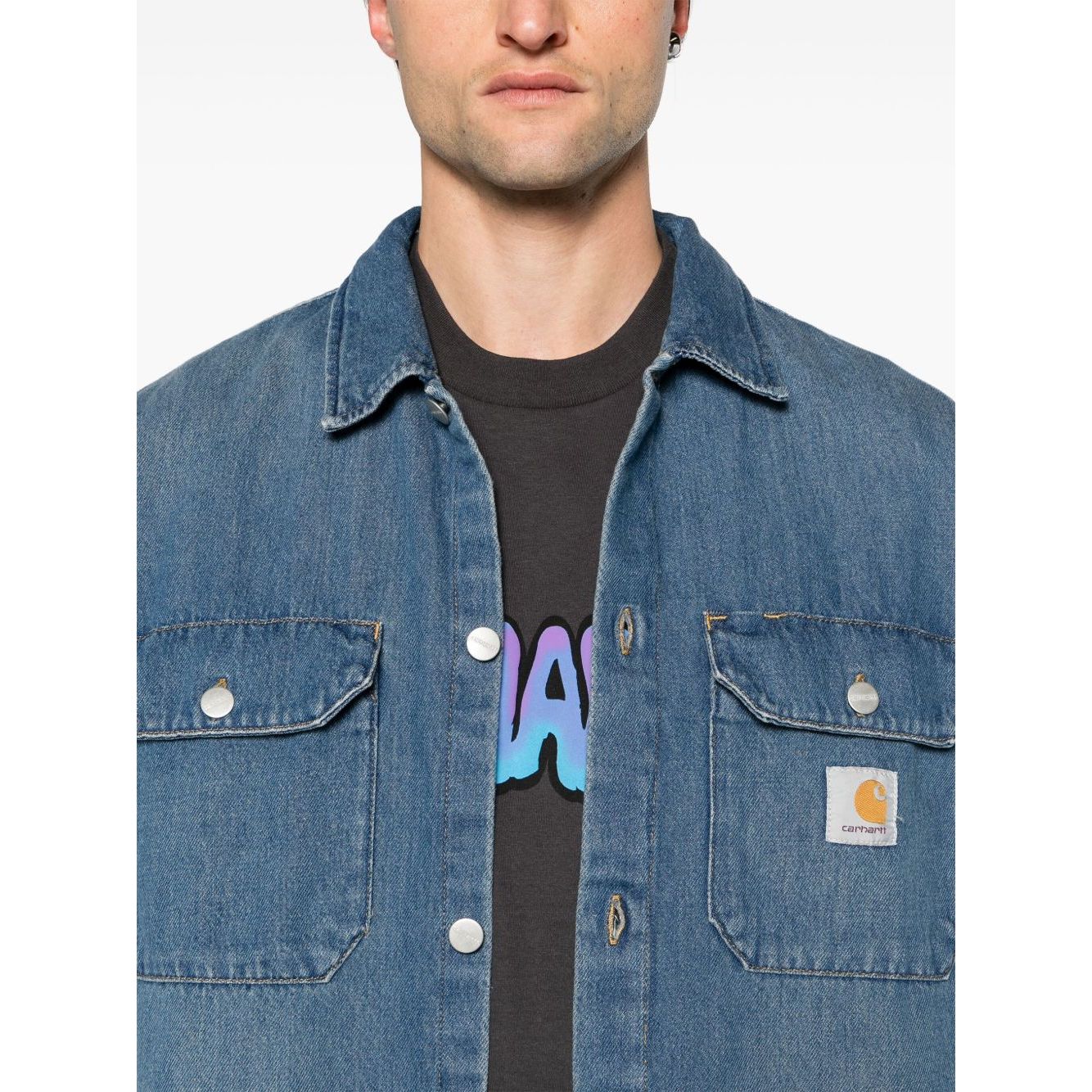 CARHARTT WIP MAIN Shirts Blue