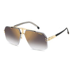 Gentlemen's metal sunglasses CARRERA MOD. CARRERA 1054_S with gradient lenses and black and gold frame.