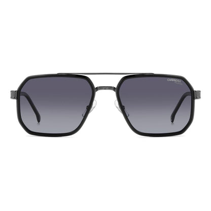 CARRERA MOD. CARRERA 1069_S gent's metal sunglasses, front view of stylish eyewear with dark gradient lenses.