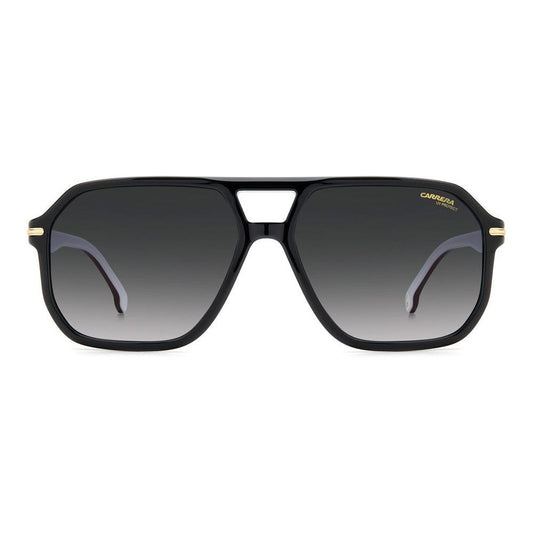 CARRERA MOD. CARRERA 302_S sunglasses for gentlemen, featuring a black frame and gradient lenses; stylish eyewear for men.
