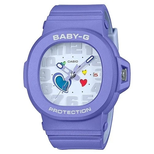 CASIO BABY-G Mod. PLAYFUL HEART SERIES - PURPLE WATCHES