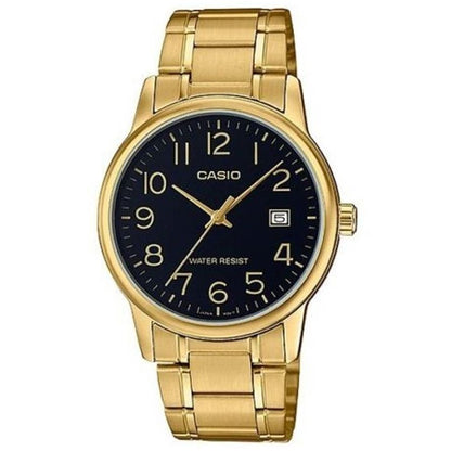 CASIO COLLECTION Mod. DATE GOLD - BLACK Category - Watches,Gent Ready stocked Watches,Men,READY STOCKED WATCHES,Wristwatch