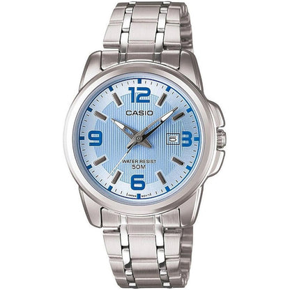 CASIO COLLECTION Mod. LADY DATE - LIGHT BLUE