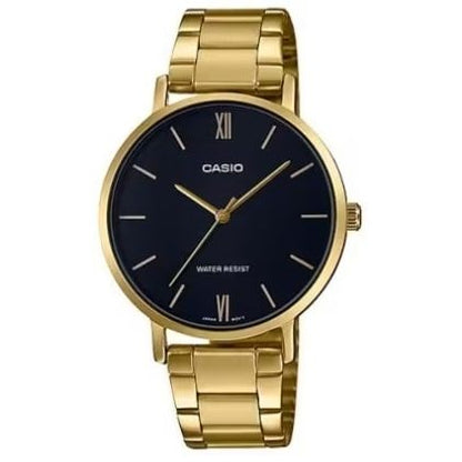 CASIO COLLECTION Mod. MINIMAL GOLD - BLACK Lady,Lady Ready Stocked Watches,READY STOCKED WATCHES,Watches,Watches - Accessories,Women,Wristwatch