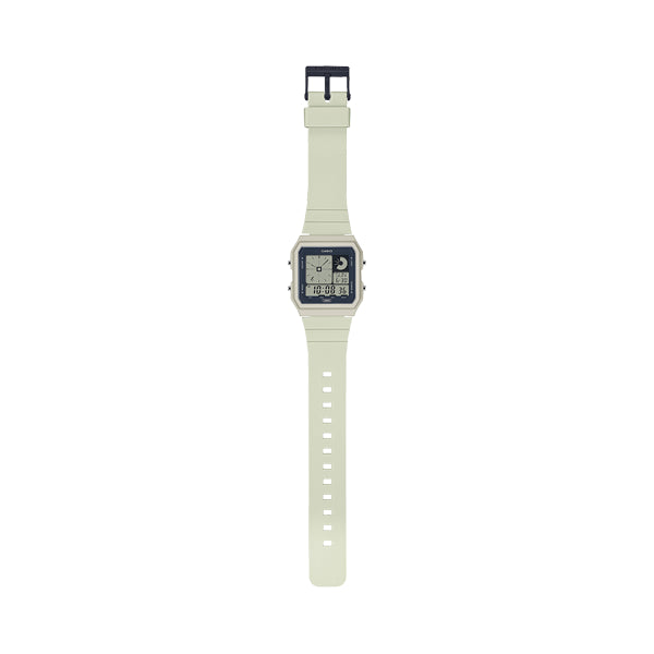CASIO COLLECTION Mod. POP - GREY unisex wristwatch with resin strap and multifunction dial, displayed in official packaging.