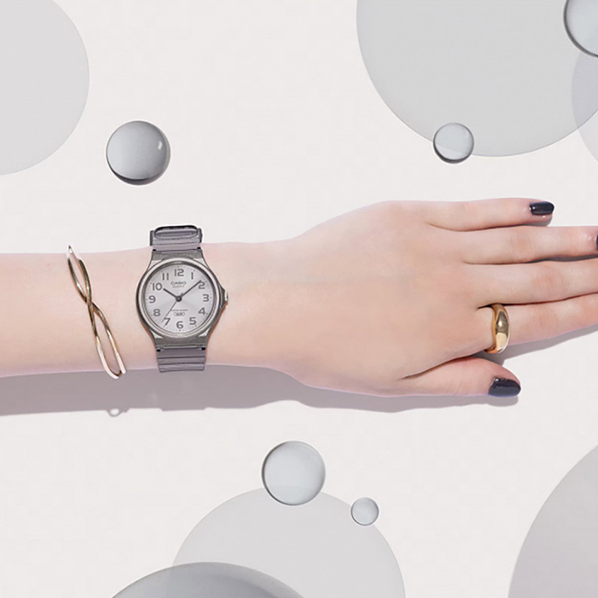 CASIO COLLECTION Mod. POP TRANSLUCID GREY