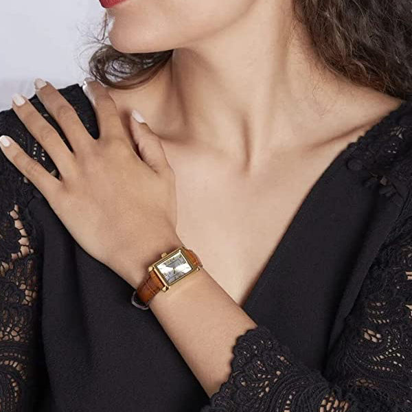 CASIO COLLECTION Mod. TANK. LEATHER - ARGENTEE