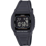 CASIO DIGITAL Mod. SPORT Bold dial. Led light. 10 Year battery wristwatch, unisex, water resistant with resin strap and multifunction quartz.