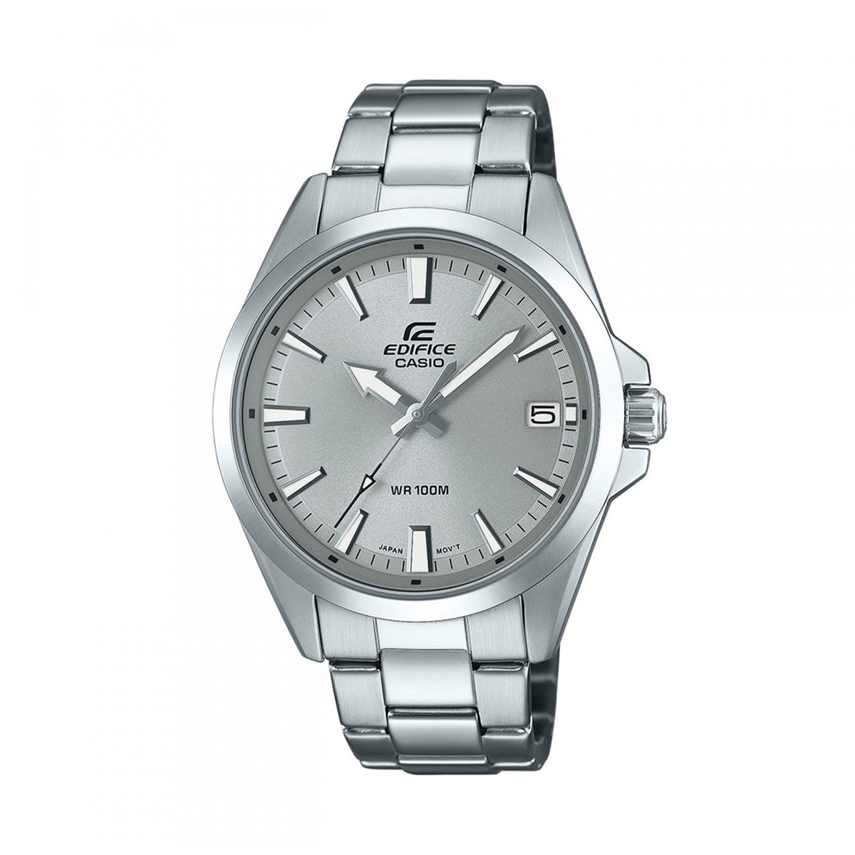 CASIO EDIFICE Mod. CLASSIC DATE - SILVER Category - Watches,Gent Ready stocked Watches,Men,READY STOCKED WATCHES,Watches - Accessories,Wristwatch