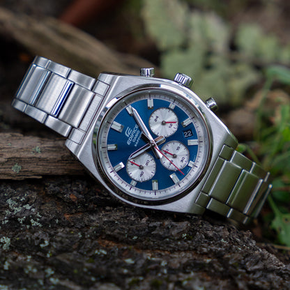CASIO EDIFICE Mod. MOTORSPORT CHRONOGRAPH BLUE-2