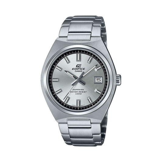CASIO EDIFICE Mod. SPORT, DATA - SILVER