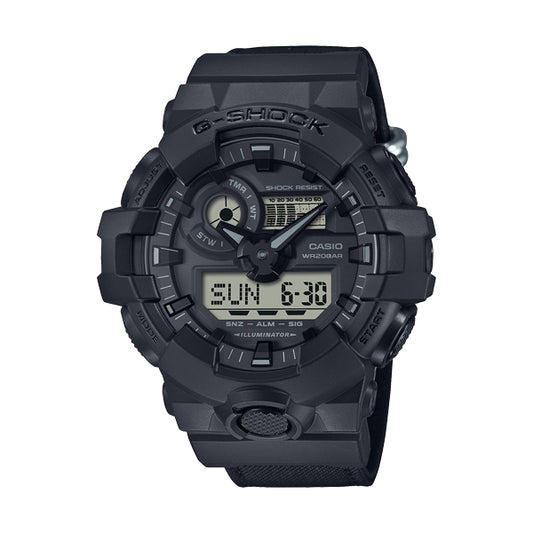 CASIO G-SHOCK Mod. BOLD - BLACK CORDURA ECO FABRIC STRAP SERIE WATCHES