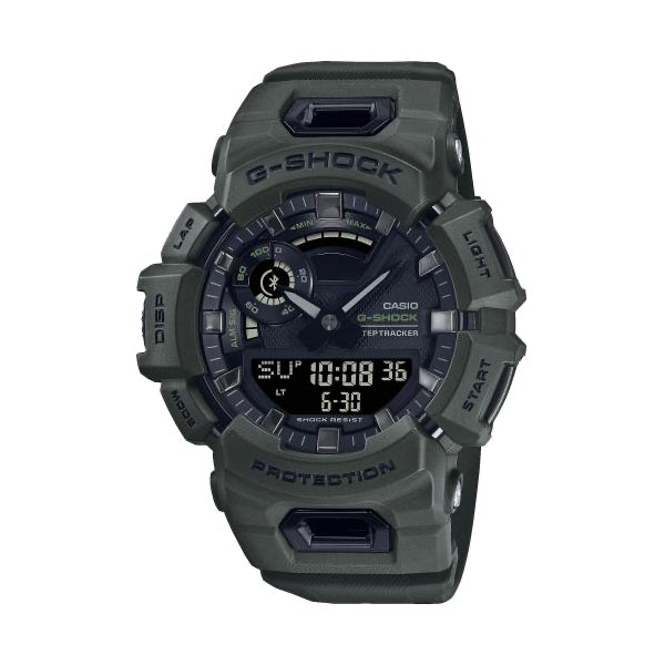 CASIO G-SHOCK Mod. G-SQUAD Bluetooth URBAN UTILITY SERIE watch, 20 ATM water resistant, quartz movement, resin case and strap, for gents.