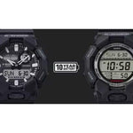 CASIO G-SHOCK Mod. NEW RUGGED BASIC Analog-Digital 10-Year Battery wristwatch with multifunction display and 20 ATM water resistance.