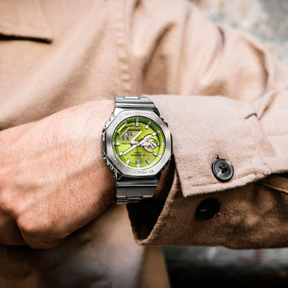 CASIO G-SHOCK Mod. OAK G-STEEL LIME GREEN