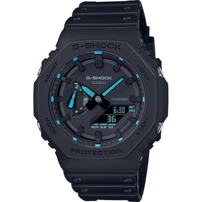 CASIO G-SHOCK Mod. OAK - Neon Blue Index CASIO G-SHOCK