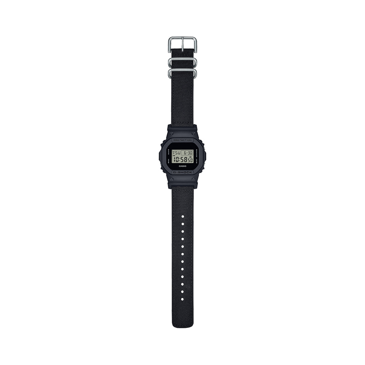 CASIO G-SHOCK Mod. THE ORIGIN - BLACK CORDURA ECO FABRIC STRAP SERIE wristwatch with resin case and mineral dial