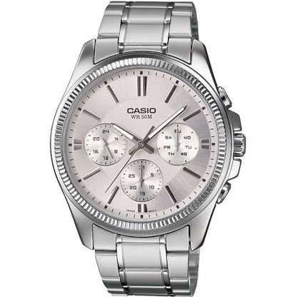 CASIO Mod. DAY DATE MULTIFUNCTION - SILVER