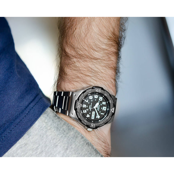 CASIO SPORT Mod. DIVER 100M - BLACK Category - Watches,Gent Ready stocked Watches,Men,READY STOCKED WATCHES,Watches - Accessories,Wristwatch