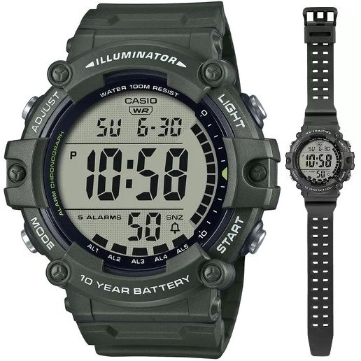 CASIO SPORT Mod. DIVER - ILLUMINATOR WORLDTIME - LONG STRAP WATCHES