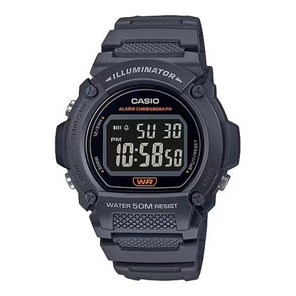 CASIO TIMELESS COLLECTION Mod. SPORT- ILLUMINATOR. WR 50M. ALARM. CHRONOGRAPH