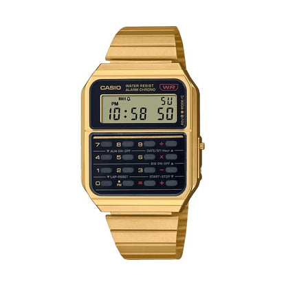 CASIO VINTAGE Mod. CALCULATOR EDGY COLLECTION - GOLD